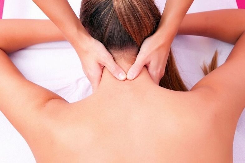 cervical massage for osteochondrosis